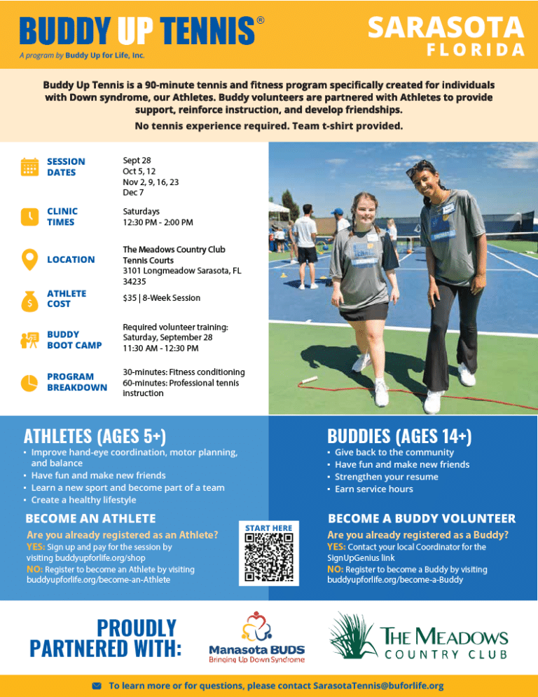 Buddy Up Tennis Coming Soon!